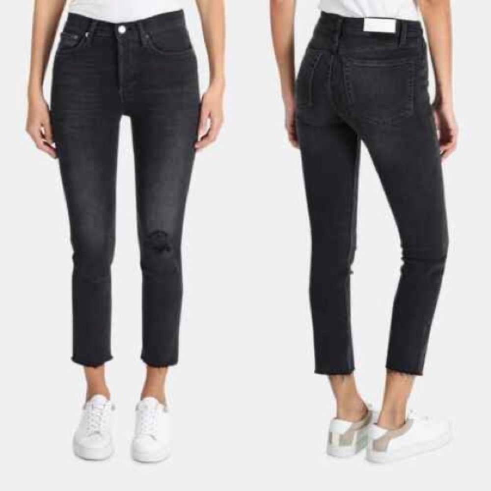 RE/DONE high rise ankle crop